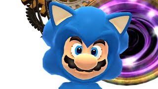Sonic Generations - Mario in Sonic Costume Mod screenshot 4