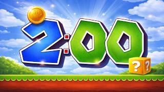 2 Minute Super Mario Timer ⏱️ | Mario Countdown with Coin Sound & Music