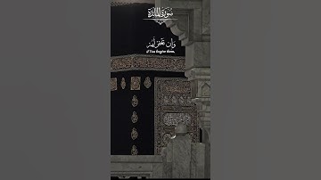 رحمة الله وعدله في آية واحدة | تلاوة خاشعة بصوت الشيخ #ياسر_الدوسري