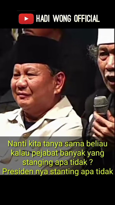 Cak nun..Prabowo Terkejut kejut..😆😆😆