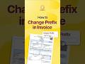 Invoice Number Prefix Kaise Add Kare in GimBooks (GST Invoice Settings)