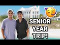 SUMMER VACATION FOR THEIR 1st ANNIVERSARY | SENIOR YEAR TRIP VLOG?!?! | BROCK AND BOSTON