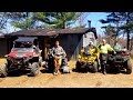 Spring ATV rip! Scouting trail with the Retirees!