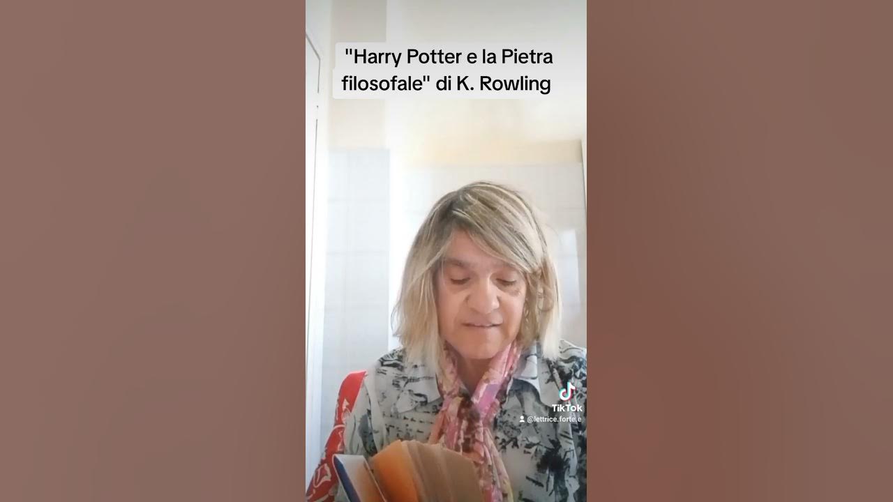Libro Harry Potter E La Pietra Filosofale "Harry Potter e la Pietra filosofale" dì K. Rowling - YouTube