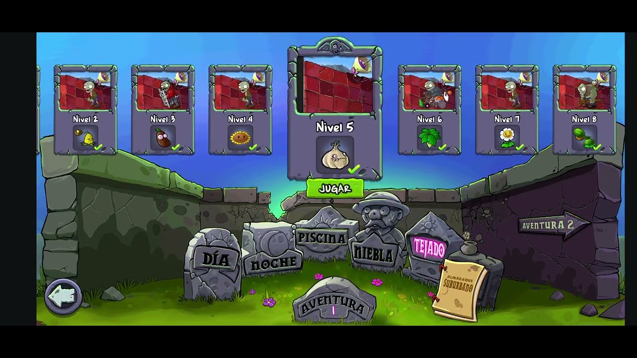 Primer gameplay de PvZ aunque ya me pase el juego, pero bueno ahi les muestro como derroto al feje