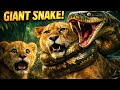 Terrifying Moment Giant Python Constricts Mother Lion In Front Of Her Cubs mp3