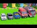 TRANSPORTING EMERGENCY VEHICLES POLICE, AMBULANCE &amp; FIRE TRUCK - FS22!