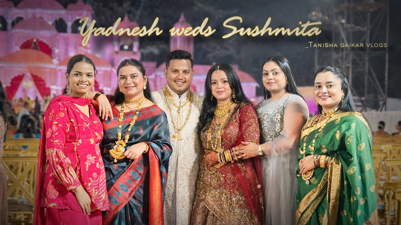 यज्ञेश आणि सुष्मिता | लग्न 🤍 | घणसोली, नवी मुंबई 