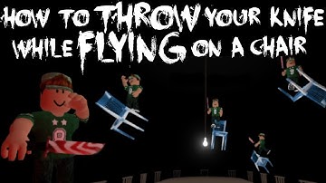 How to throw your knife while flying on a chair! (Breaking Point)