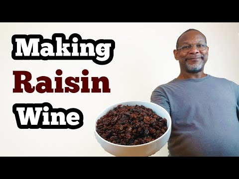 Making Raisin Wine: 1 Gallon