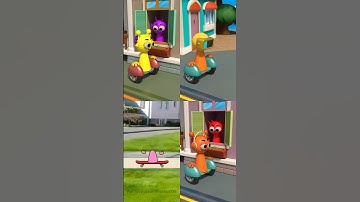 Simon On Hoverboard! (Sprunki 3D) #shorts #funny #memes #animation #3danimation #sprunki #short