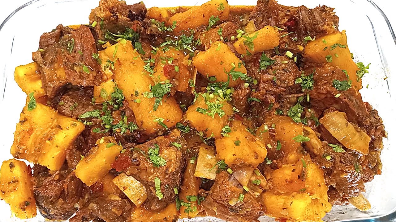 Costela com mandioca na panela de pressao | Receita fácil de vaca atolada