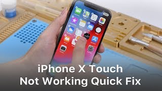 Fix iPhone X Touch Screen Not Working  Troubleshooting Tutorial