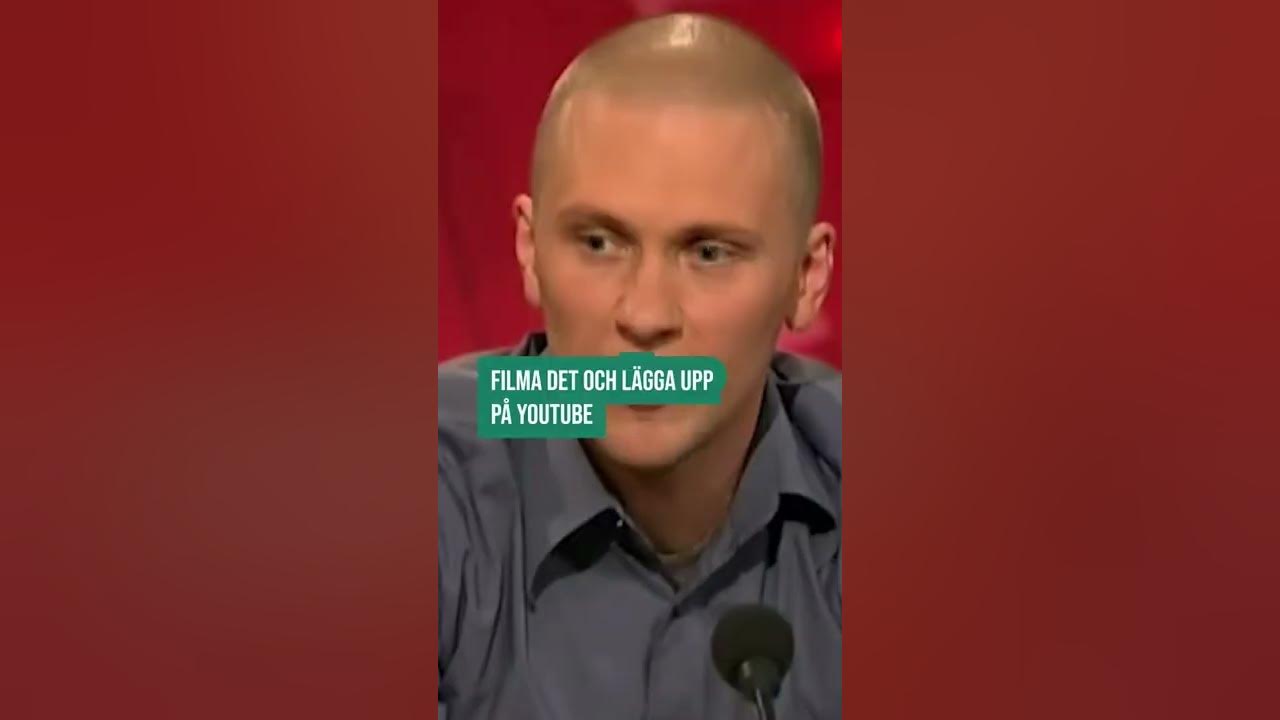 Magnus Betnér om barn som slår sig på YouTube i Parlamentet #shorts