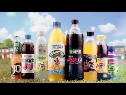adverts on cars Britvic Transform Your Patch
