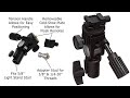 Fotodiox Ultra Heavy Duty Umbrella Bracket w/ Swivel/Tilt Head