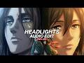 Headlights Slowed Alan Walker Alok Ft Kiddo Edit Audio 