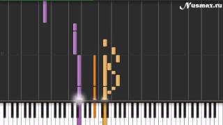 Video thumbnail of "Oceana - Cry Cry Piano Tutorial  (Synthesia + Sheets + MIDI)"