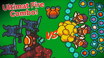 🔥 UNSTOPPABLE FIRE COMBO! Salamander + Fire Statues = BASE RAID CHAOS! | Taming.io