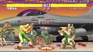 Vega VS Guile | Street Fighter II - Champion Edition | EP-2099 | @BlusterGameX