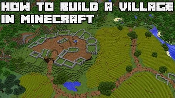 How to Build an Awesome Village in Minecraft 1.13 Vanilla [WORLD DOWNLOAD]
