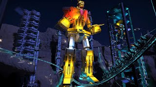 【絶叫】プラネットコースター 高速ジェットコースター 「フューチャーワールド6」 /FUTURE WORLD 6 Futuristic Roller Coaster at Planet Coaster