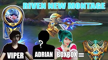 ✪VIPER ◄ ✪ADRIANERIES ◄ ✪BOXBOX - ( Best Riven ) Riven New Montages S8 -  Best Riven N.A