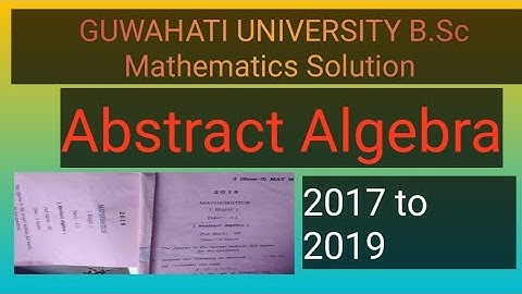 B.sc 4th Sem mathematics Major Question paper Gauhati University #dimpus #khansir #maths