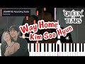 Kim soo hyun way home queen of tears ost piano cover      ost  