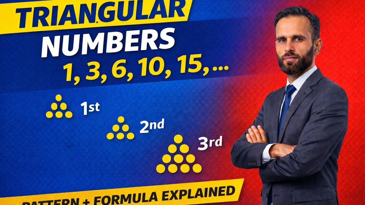 Triangular Numbers Explained | Pattern & Formula | Math Concepts for ...
