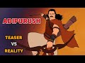 Adipurush teaser vs reality  prabhas  funny movie spoof  mv creation