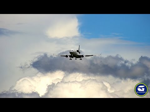 Pouso do MD-11 da FedEx em Viracopos no dia 30 de janeiro de 2023