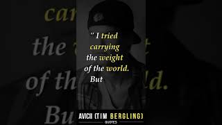 Avicii Tim Bergling Famous Quotes Shorts Quotes