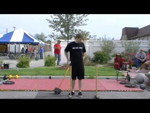 atomic credit union atomic athletic strongman picnic 2010 finger strength