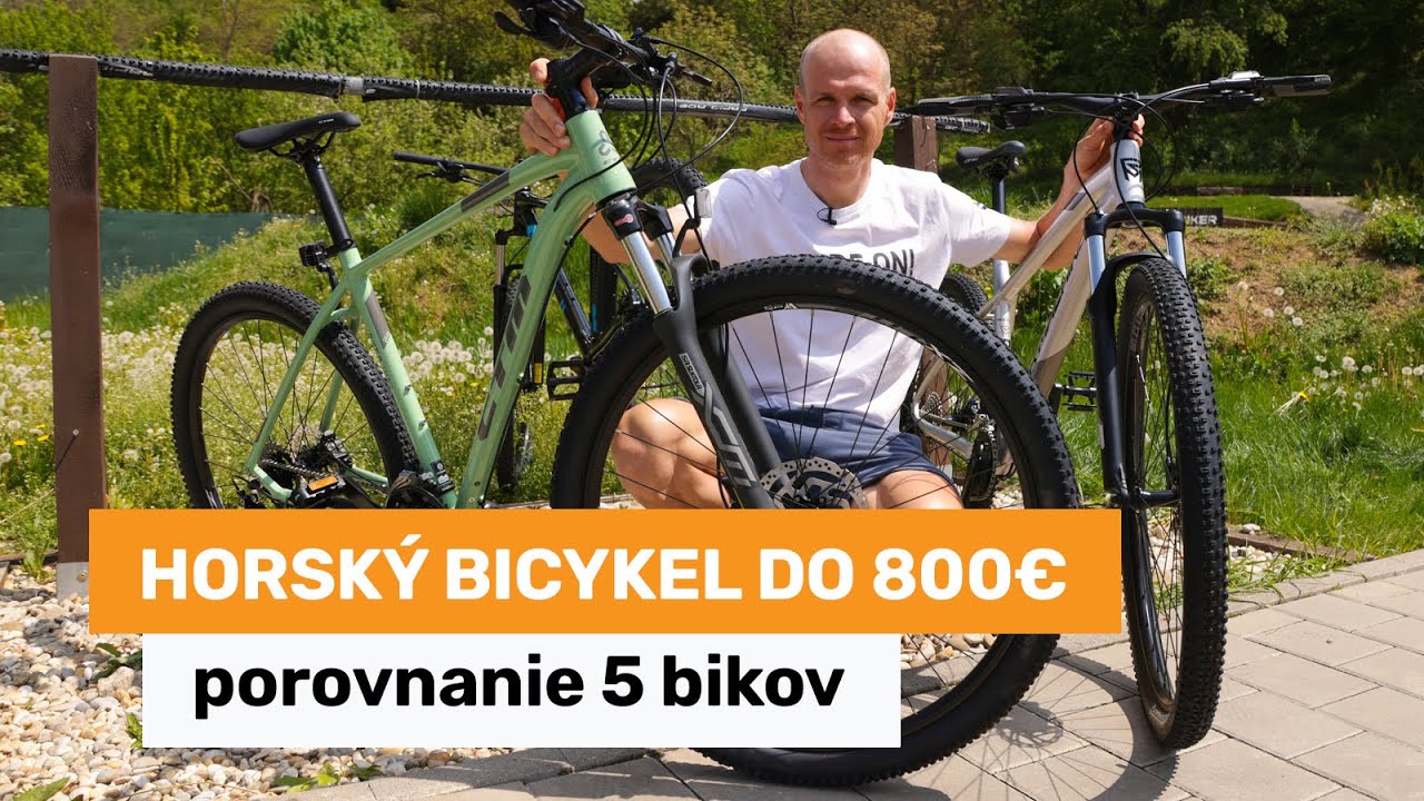 Horský bicykel do 800 € - porovnanie 5 bikov - YouTube