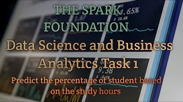 Sparks Foundation GRIP Internship - Data Science and Business Analytics -Task 1