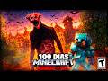 SOBREVIVI 100 DIAS EM UM PESADELO NO MINECRAFT HARDCORE - O FILME