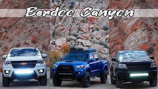 2WD Tacoma  Berdoo Canyon OHV Trail  OffRoading Joshua Tree National Park