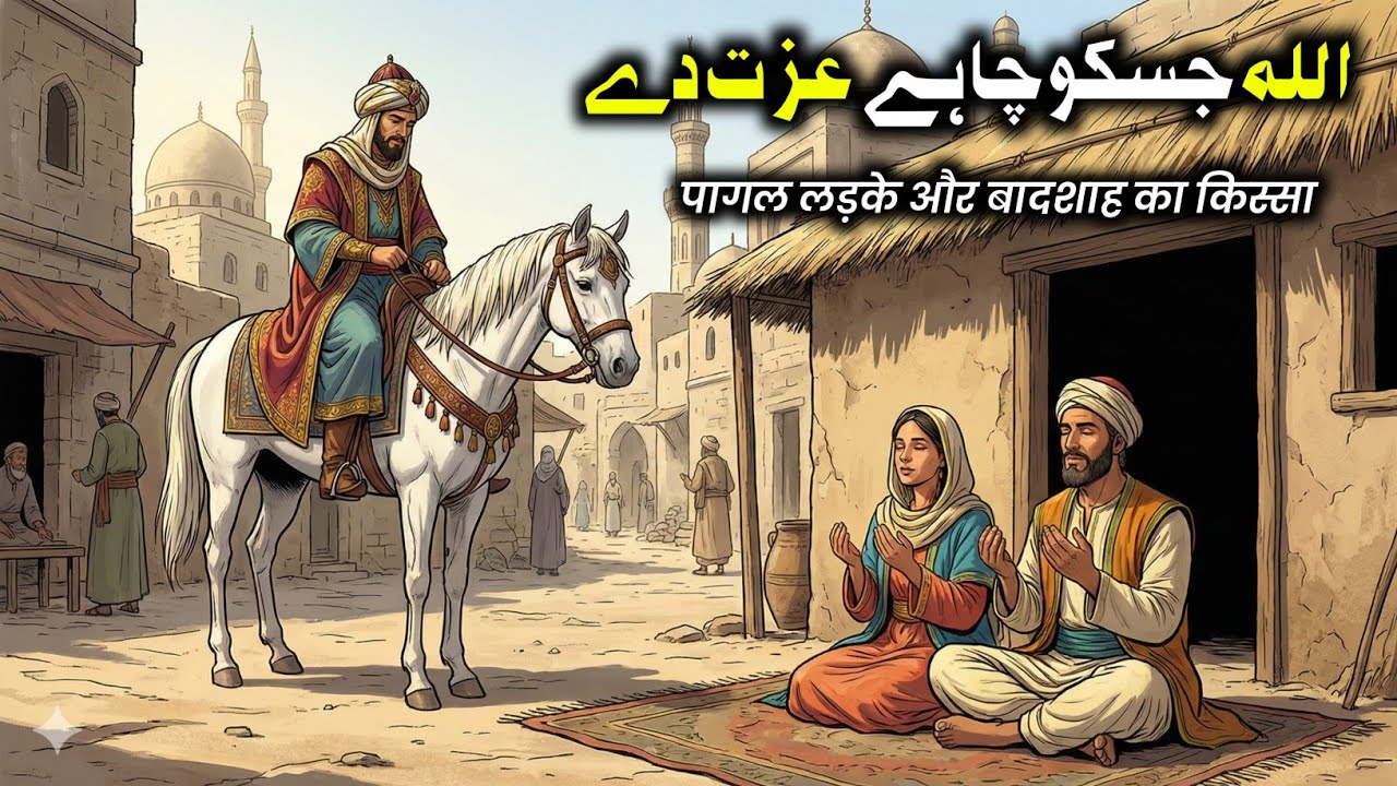 Allah Jisko Chahe Izzat De | पागल लड़का और बादशाह का किस्सा | sabaq amoz kahani | islamic stories 