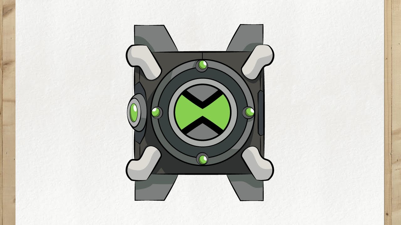 Como Desenhar O Omnitrix Do Ben Passo A Passo F Cil E R Pido