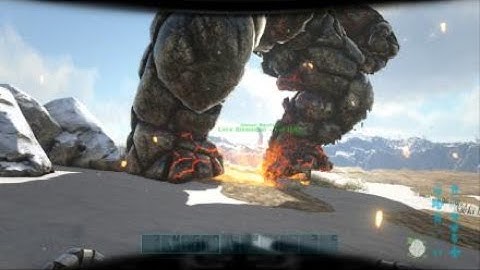 ARK: Survival Evolved how to spawn a lavarockgolem