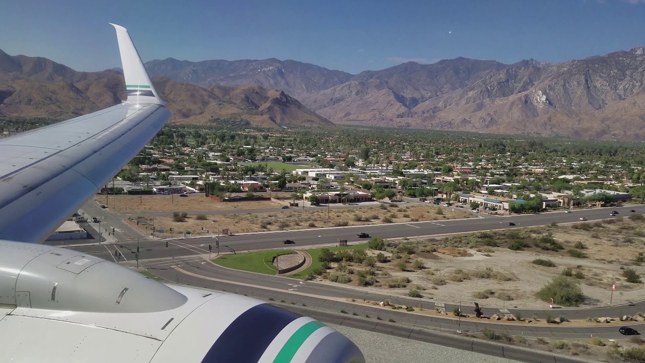 Alaska Airlines Boeing 737 800 From Seattle To Palm Springs YouTube