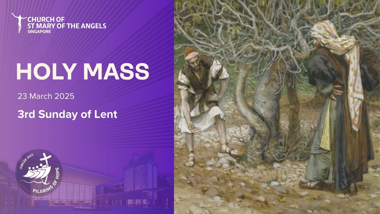 Holy Catholic Mass - 3rd Sunday of Lent - 23 March 2025 - YouTube