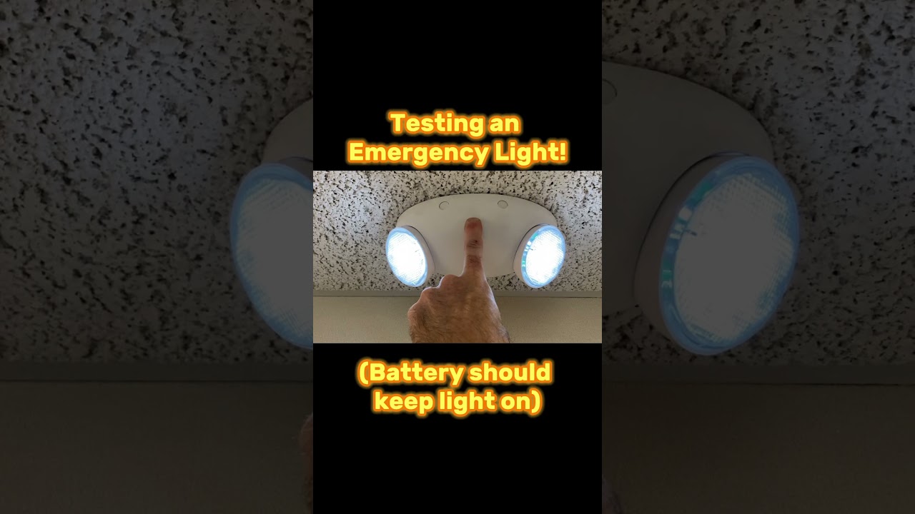Who Can Test Emergency Lighting?