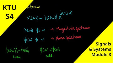 KTU S4 ECE Signals and Systems - Module 3 - Part 1