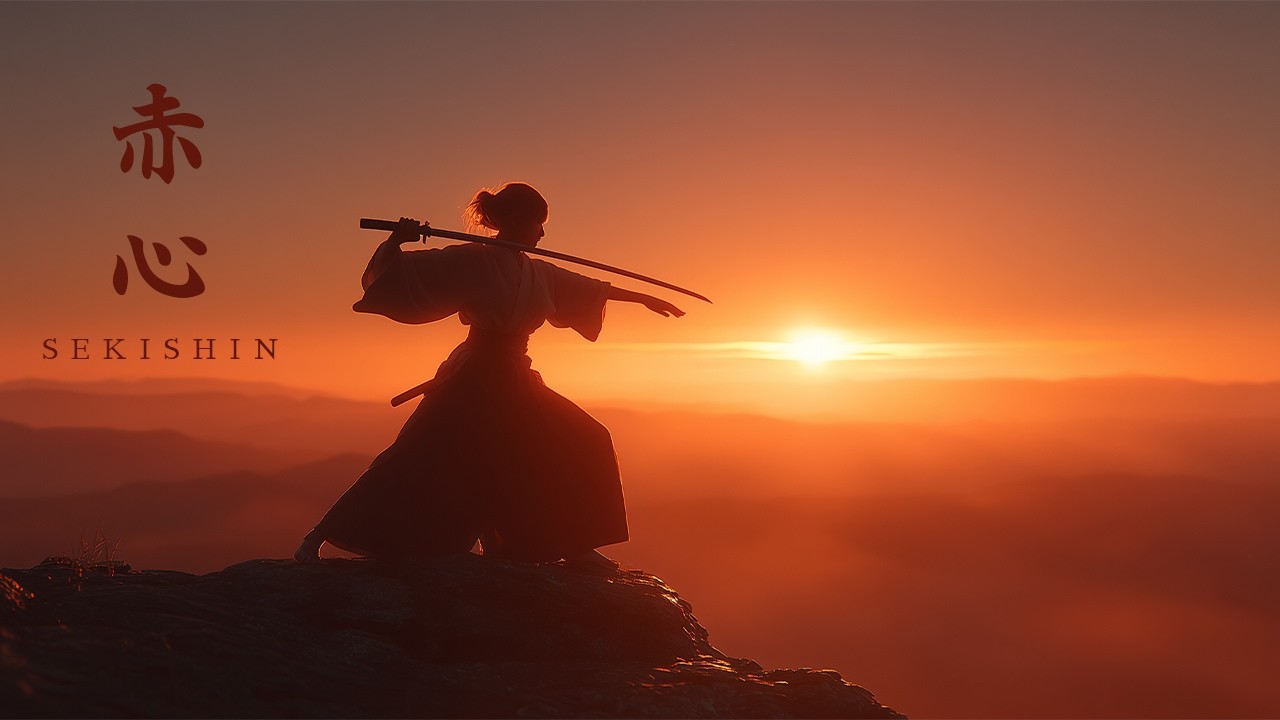 SEKISHIN（赤心）— Japanese Zen Music Where Crimson Resolve Meets the Setting Sun