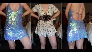 a quick lil thrift store haul (try-on)!!