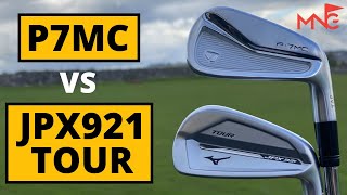 HAS THE FAMOUS MIZUNO FEEL BEEN BEATEN! TaylorMade P7MC Iron VS Mizuno JPX921 Tour Iron