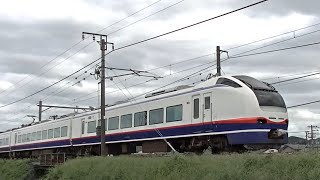 特急しらゆき3号E653系H204編成　信越本線下り3013M　新井→新潟
