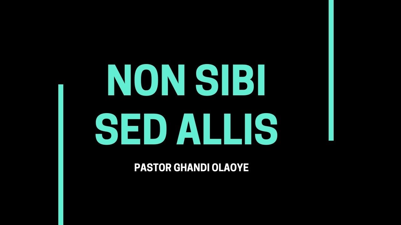 jsdc taiwan Pastor Ghandi Olaoye - Not For Self, But For Others | Part 2